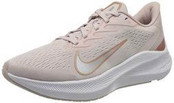 Nike Women's WMNS Flex Experience RN 10 Barely Rose/MTLC RED Bronze-Stone Mauve Running Shoe (CJ0302-601)