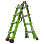 Little Giant Ladder Systems Conquest 2.0, M17, 17ft, Multi-Position Ladder, Fiberglass, Type 1A, 300 lbs Weight Rating, (17117-001)