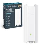 TP-Link Wireless Wi-Fi 6 Dual-Band Gigabit Access Point | Mesh Ture AX3000 | Supports 802.3at PoE+ and Passive PoE | Seamless Roaming | Outdoor Bridge Long Range Indoor | Weatherproof (EAP650-Outdoor)