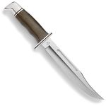 Buck Knives 120 General Pro Fixed Blade Hunting Knife, 7-3/8" S35VN Stainless Steel Blade, Micarta Handle