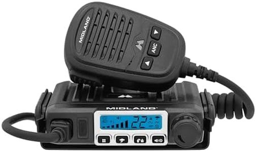 Midland – MXT115 - 15 Watt GMRS MicroMobile Two Way Trails Radio - Off Roading Outdoor RZR Farm - 8 Repeater Channels Extended Range - External Magnetic Mount Antenna - NOAA Weather Alerts