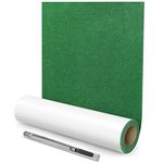 Cahomo Large Self-Adhesive Felt Glides, 40x150 cm Felt Pads Self-Adhesive Furniture Glides, Dark Green Adhesive Gliding Mat Tape Strong Felt Strips for sofa, couch, table legs, chair furniture feet