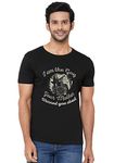 Wear Your Opinion Men's Cotton Travel and Biker Lover Printed T-Shirt(Design: The Biker Guy, 2XL, Black)