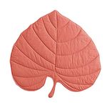 3D Leaves Shaped Pet Blanket,Cushion Household Dog Blanket or Cat Blanket, Warm and Soft, Plush Blankets for Dog Bed and Cat Bed Couch Sofa, Pink