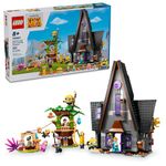 LEGO Despicable Me 4 Minions and Gru's Family Mansion, Minions Toy House and Tree Playset from Movie, Fun Despicable Me Toy, Creative Gift for Boys and Girls Aged 8 and Up, 75583