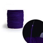 Lightweight Nylon Braided Utility Purpose Crafting Paracord Nano Cord, 100m/328 FT Micro Cord Spools, 1/32” (0.75mm) Thickness, Wind Chime Cord, Kite Line, Fishing Line (Purple)