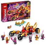 LEGO NINJAGO Kai’s Golden Dragon Raider Multi-Terrain Car Toy 71773 with Kai and Zane Minifigures, Building Set for Kids Ages 8 Plus