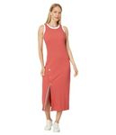 Tommy Hilfiger Women's Sleeveless Midi Dress, Mineral Red, Medium