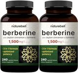 NatureBell Berberine Supplement 1,5