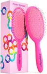 Framar Detangling Brush for Curly Hair Hair Brushes for Women Detangler, Hair Brush for Women, Hair Detangler Brush for Curly Hair, Elegant Hair Brush Detangler Kids Hair Brush Pink