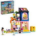 LEGO Friends Vintage Fashion Store, Social-Emotional Toy, Buildable Model, Role-Play Gift Idea for Kids Aged 6 Years Old and Up, Mini-Doll Characters and Cat Figure, Play Together Toy, 42614