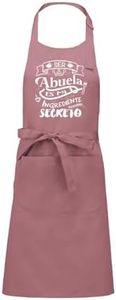 Antracita Delantal Papa hijo abuelo mama abuela ingrediente secreto regalo para dia del padre abuelos Madre abuela (5-Abuela)