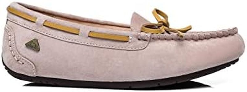 EVERAU UGG Women Moccasin Flats Casual Suede Slip On Spring Summer Loafer Shoes