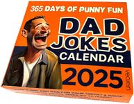 Dad Joke Calendar 2025, Page-A-Day Tear-Off Desk Calendar, Funny Daily Quotes for Father's Day, Birthday, Anniversary, Christmas, New Year, Valentine's Day