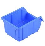 Aadvay Enterprises Alkon SB2 Supra Bin Industrial Bin Storage Box (Pack of 5,Blue)