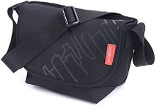 Manhattan Portage Neoprene Casual Messenger Bag, JR, Black