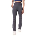BlissClub Women The Ultimate Flare Pants with 4 Pockets - Tall | Above 5.5" | High Waisted Flared Pants | Polyester