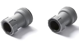 Bestway Flowclear Above Ground Filter Pump Pool Hose Adapter , Hose Diameter Measures 1.5" (38 mm) and Connects to 1.25" (32 mm) Diameter Pool Valves