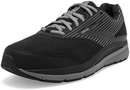 Brooks Men's Addiction Walker Suede Walking Shoe - Black/Primer/Black - 10 X-Wide