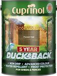 Cuprinol 5 Litre, 5 Year Ducksback Colours Forest Oak