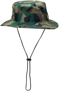 Hurley Men's M Back Country Boonie Hat Camo Green
