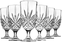 Godinger Iced Tea Beverage Glasses Cups, Dublin - 16 oz, Set of 6