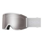 Smith Optics Squad MAG Unisex Snow Winter Goggle - White Vapor, ChromaPop Sun Platinum Mirror