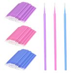 240Pcs Touch Up Paint Brushes Repair Ultra-Fine Paint Brushes for Automotive Paint Chip Repair,Disposable Micro Paint Applicators for Detailing Clearance Cleaning (Length: 4IN Tips:1.5/2/2.5MM)