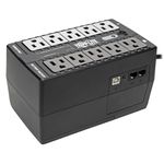 Tripp Lite 550VA UPS Battery Backup, 300W Eco Green, USB, RJ11, 8 Outlets (ECO550UPS)