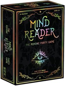New Game! MIND READER – Can You Read Your Friends' Minds? The Fun Psychic Mind Meld Family Party Game for Kids, Tweens, Teens, College Students, Adults & Families - Perfect Board Games Night Group