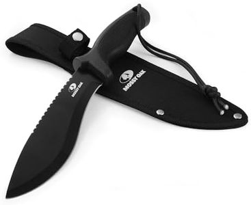 Mossy Oak 11.5'' Machete, Sharp Machete Knife with Sheath, Ergonomic Anti-Slip Handle, Machete for Yard Work, Gardening, Bushcraft and Hunting