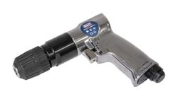 Sealey Sa241 Air Drill 10Mm Reversible with Keyless Chuck