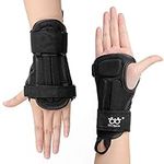 Wrist Guard, Wrist Support for Roller Skating Snowboarding Skateboarding Rollerblading, Protective Gear Wrist Brace for Adults/Kids/Youth (1 Pair)