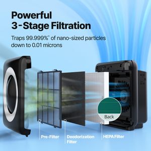Coway HEPA Air Purifier – Black