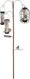 DIVCHI Bird Feeder Station – Outdoor Wild Bird Feeding Stand