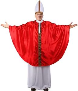 JPXH Adult Men's Pope Costume Is The Preferred Choice For Role-Playing At Halloween Parties