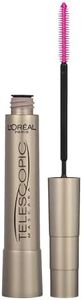 L'Oréal Paris Makeup Telescopic Original Lengthening, Lash Separating Mascara with Dual Precision Brush, Washable, Black Brown, 0.27 Fl Oz., 1 Count