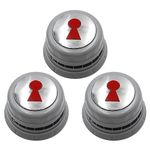 FlyingAMZ Gas Grill Control Knob 88848 Fit for Weber Genesis Series Gas Grills Models （2011-2016）-3 Piece Set