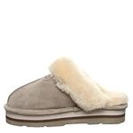 BEARPAW Women's Retro Loki Stone Size 7 | Women’s Slippers | Women’s Shoe | Comfortable & Light-Weight