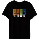 PdlPrint Unisex Regular Fit Reservoir Muppets Graphic Printed T-Shirt/Funny T-Shirt (Black - M) (Size 40)