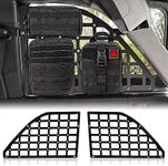 MAIKER Rear Window Molle Panel Modular Storage Panel System with 3 Storage Bag and 10 Fastening Tape for 2021 2022 Ford Bronco 4-Door(Not Fit Soft Top)