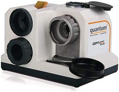 Optimum Bohrerschleifgerät quantum GQ-D13 ( Schleifgerät zum Nachschleifen von Spiralbohrern, für zweischneidige Spiralbohrer von Ø 3–13 mm, Schärfmaschine) 3140020
