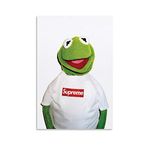 BJSUN Kermit The Frog Supreme Poster Poster Decorative Painting Canvas Wall Art Living Room Posters Bedroom Painting 20x30inch(50x75cm)