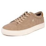 Nautica Men's Classic Lace-Up Boat Shoes Low Top Fashion Sneaker - Stylish and Comfortable Casual Shoe, Tan-obuv, 5.5 UK