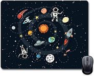 ZORI Astronaut Mouse Pad for Work from Home/Office/Gaming |Anti-Skid, Anti-Slip, Rubber Base (Astronaut-1)