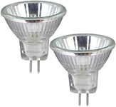 2 Pack Clear MR11 12Volt 20Watt G4 