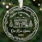 New Home Ornament 2024, House Warming Gifts New Home, Housewarming Ideas, New Home Gift Ideas - New Home Gifts for Home - Housewarming Gifts New Home Christmas Ornament 2024, New House Gift Ideas