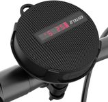 Bluetooth Bike Speaker,INWA Portable Bicycle Speaker,Battery Display and Built-in Mic,Waterproof and Dustproof for Riding,Shower,Beach and Hiking