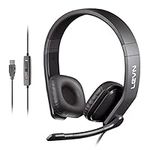 LEVN Wired Headset, USB Headset wit