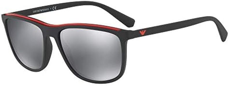 Emporio Armani 0ea4109 50426g 57 Occhiali, Nero (Matte Black), Unisex-Adulto